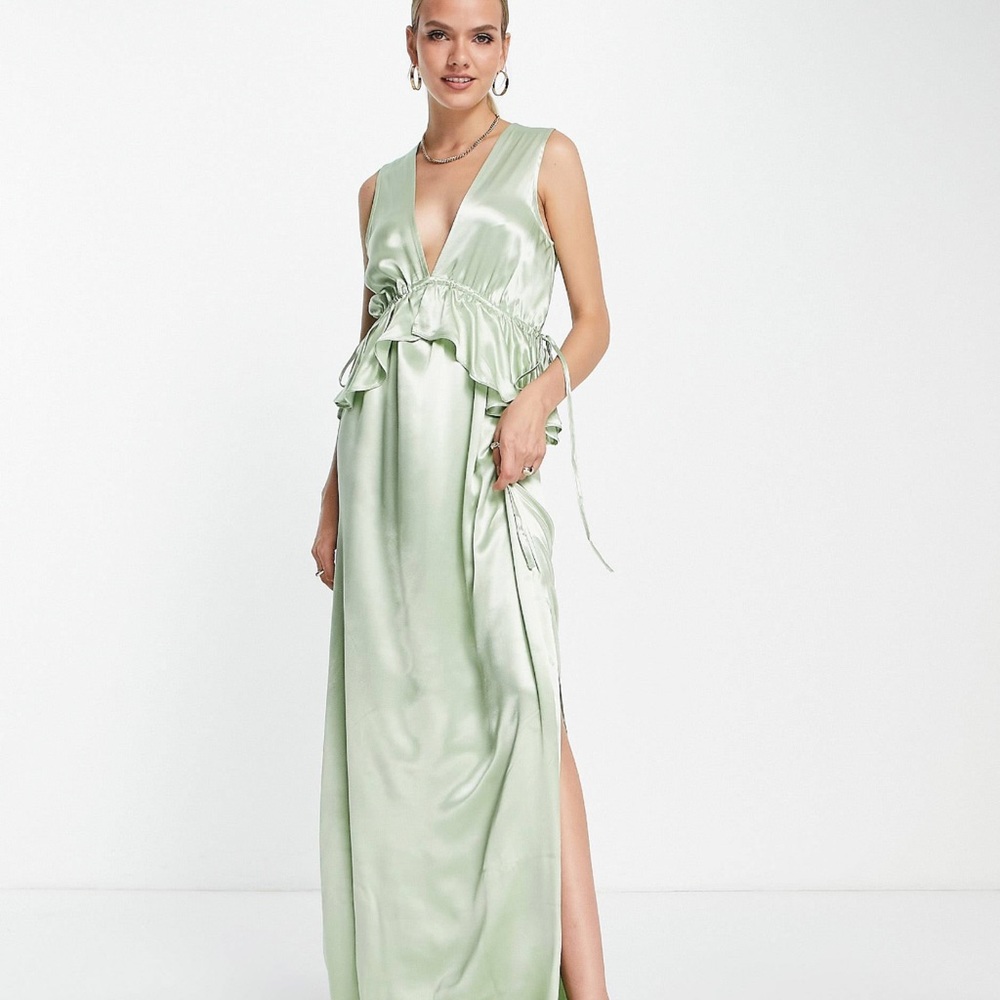 Top shop Maxi satin size 0